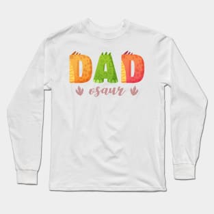 dadsaurus Matching Family Funny Dinosaur Gift For Women Mother day Long Sleeve T-Shirt